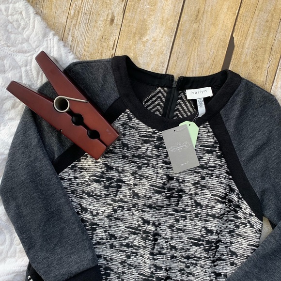 Anthropologie Tops - Anthro Harlyn Adelaide Mixed Media Pullover NWT